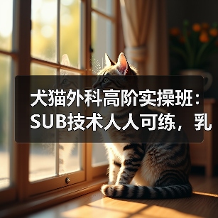 犬猫外科高阶实操班：SUB技术人人可练，乳糜胸手术怎么操作？（图3）