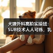 犬猫外科高阶实操班：SUB技术人人可练，乳糜胸手术怎么操作？（图4）