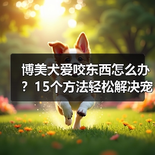 博美犬爱咬东西怎么办?15个方法轻松解决宠物破坏问题(图3) 博美犬爱咬东西怎么办?15个方法轻松解决宠物破坏问题(图3)