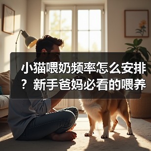 小猫喂奶频率怎么安排？新手爸妈必看的喂养技巧和注意事项（图1）