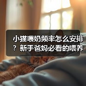 小猫喂奶频率怎么安排？新手爸妈必看的喂养技巧和注意事项（图4）