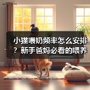 小猫喂奶频率怎么安排？新手爸妈必看的喂养技巧和注意事项（图3）
