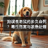 狗误食老鼠药多久会死?毒性危害与紧急处理全解析(图1) 狗误食老鼠药多久会死?毒性危害与紧急处理全解析(图1)