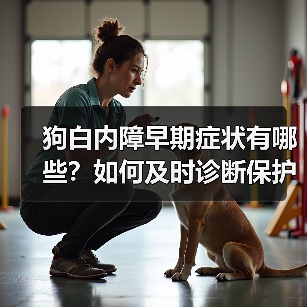 狗白内障早期症状有哪些？如何及时诊断保护视力？（图1）