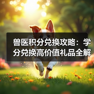 兽医积分兑换攻略:学分兑换高价值礼品全解析(图2) 兽医积分兑换攻略:学分兑换高价值礼品全解析(图2)