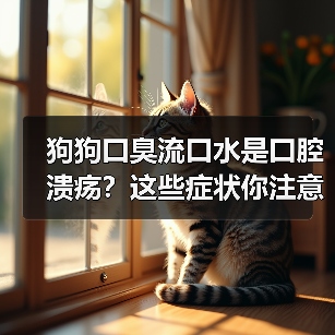狗狗口臭流口水是口腔溃疡？这些症状你注意了吗？（图2）