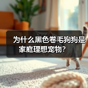 为什么黑色卷毛狗狗是家庭理想宠物?(图1) 为什么黑色卷毛狗狗是家庭理想宠物?(图1)