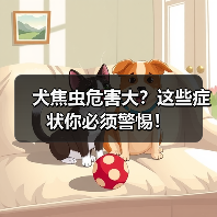 犬焦虫危害大?这些症状你必须警惕!(图4) 犬焦虫危害大?这些症状你必须警惕!(图4)