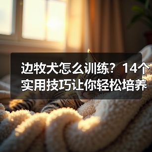 边牧犬怎么训练？14个实用技巧让你轻松培养听话好狗狗（图2）