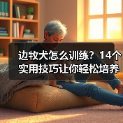边牧犬怎么训练？14个实用技巧让你轻松培养听话好狗狗（图3）