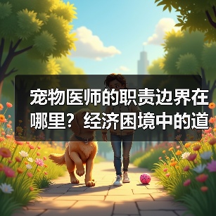 宠物医师的职责边界在哪里？经济困境中的道德抉择（图1）
