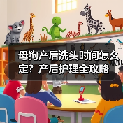 母狗产后洗头时间怎么定？产后护理全攻略（图2）