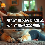 母狗产后洗头时间怎么定？产后护理全攻略（图1）