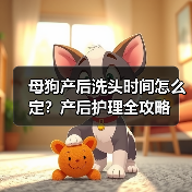 母狗产后洗头时间怎么定？产后护理全攻略（图3）