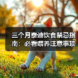 三个月泰迪饮食禁忌指南：必看喂养注意事项（图3）