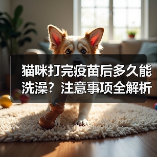 猫咪打完疫苗后多久能洗澡？注意事项全解析（图2）