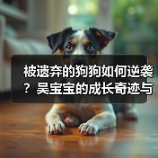被遗弃的狗狗如何逆袭？吴宝宝的成长奇迹与新生之路（图3）