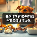 母狗怀孕有哪些症状?全面解读体征变化(图3) 母狗怀孕有哪些症状?全面解读体征变化(图3)
