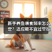 新手养鱼喂食频率怎么定？适应期不宜过早投喂！（图1）