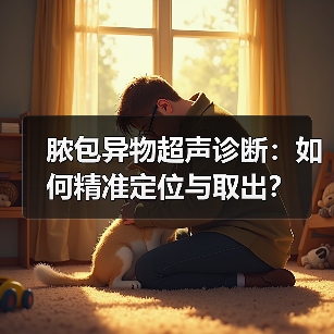 脓包异物超声诊断：如何精准定位与取出？（图1）