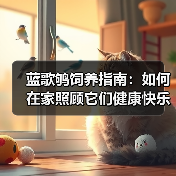 蓝歌鸲饲养指南：如何在家照顾它们健康快乐（图3）
