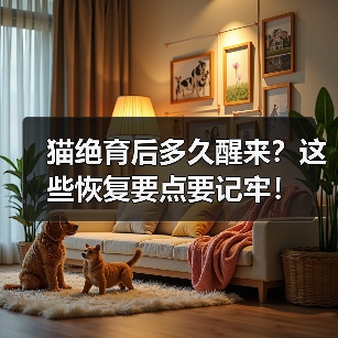 猫绝育后多久醒来？这些恢复要点要记牢！（图4）