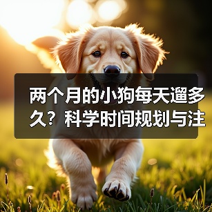两个月的小狗每天遛多久？科学时间规划与注意事项（图3）