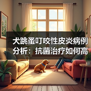 犬跳蚤叮咬性皮炎病例分析：抗菌治疗如何高效缓解瘙痒（图1）