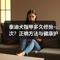 泰迪犬指甲多久修剪一次?正确方法与健康护理指南(图3) 泰迪犬指甲多久修剪一次?正确方法与健康护理指南(图3)