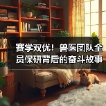 赛学双优！兽医团队全员保研背后的奋斗故事（图3）