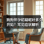 狗狗怀孕初期呕吐多久开始?常见症状解析(图1) 狗狗怀孕初期呕吐多久开始?常见症状解析(图1)