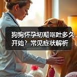 狗狗怀孕初期呕吐多久开始?常见症状解析(图2) 狗狗怀孕初期呕吐多久开始?常见症状解析(图2)