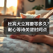 杜宾犬立耳要等多久？耐心等待关键时间点（图2）