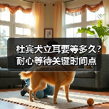 杜宾犬立耳要等多久？耐心等待关键时间点（图3）