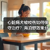 心脏病犬被咬伤如何保守治疗？海泊舒效果分析（图1）