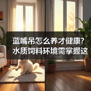 蓝嘴吊怎么养才健康？水质饲料环境需掌握这些要点（图2）