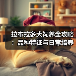 拉布拉多犬饲养全攻略:品种特征与日常培养技巧,让毛孩子更健康快乐(图1) 拉布拉多犬饲养全攻略:品种特征与日常培养技巧,让毛孩子更健康快乐(图1)