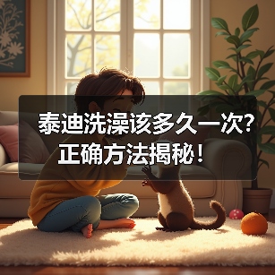 泰迪洗澡该多久一次？正确方法揭秘！（图3）