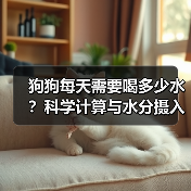 狗狗每天需要喝多少水?科学计算与水分摄入关键指南(图4) 狗狗每天需要喝多少水?科学计算与水分摄入关键指南(图4)