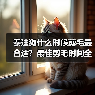 泰迪狗什么时候剪毛最合适？最佳剪毛时间全解析（图4）