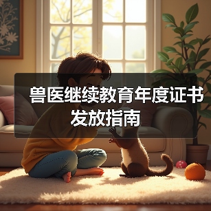 兽医继续教育年度证书发放指南(图4) 兽医继续教育年度证书发放指南(图4)