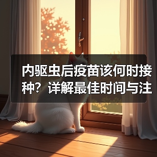 内驱虫后疫苗该何时接种？详解最佳时间与注意事项