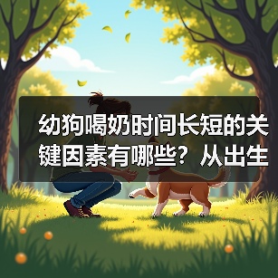 幼狗喝奶时间长短的关键因素有哪些？从出生到断奶全面解析（图3）