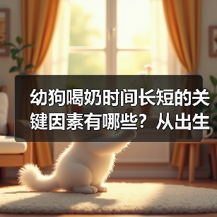 幼狗喝奶时间长短的关键因素有哪些？从出生到断奶全面解析（图4）