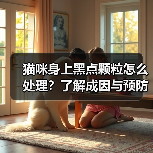 猫咪身上黑点颗粒怎么处理？了解成因与预防方法（图2）