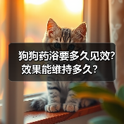 狗狗药浴要多久见效？效果能维持多久？（图2）