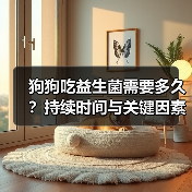 狗狗吃益生菌需要多久？持续时间与关键因素全解析（图2）