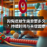 狗狗吃益生菌需要多久？持续时间与关键因素全解析