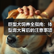 巨型犬饲养全指南：体型庞大背后的注意事项（图4）