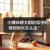 小猫咪晒太阳的最佳时段和时长怎么选？（图2）